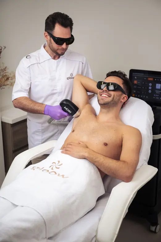 5x Full body laser (mannen)